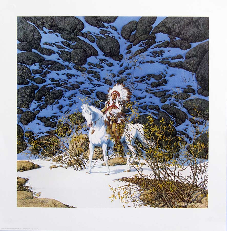 Eagle Heart by Bev Doolittle a limited edition art print