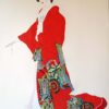 Hisashi Otsuka the renowned artist with the Hanayome Passion serigraph print on silk paper