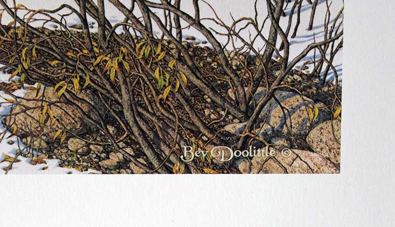 Bev Doolittle limited edition lithograph titled Eagle Heart