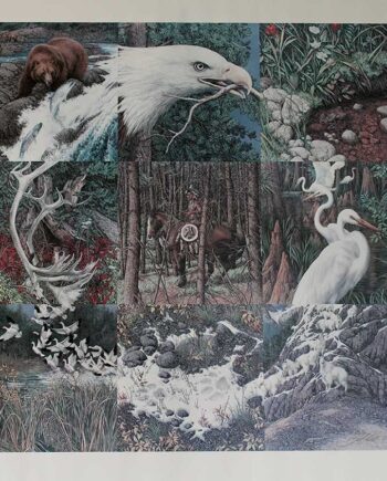 Bev Doolittle limited edition lithograph titled Sacred Circle