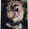 Even the Strong Get Tired by Gail Adams a limited edition Lion art print
