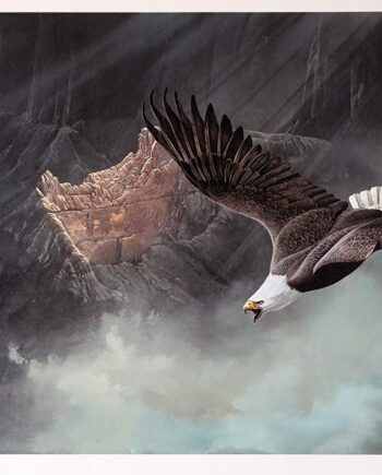 Eagle - Limited Edition Lithograph by Ted Blaylock