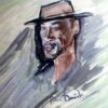 Will Smith - Original Mixed-Media Painting by Peter Daniels