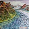 Alaska - Original Acrylic Painting by Peter Daniels