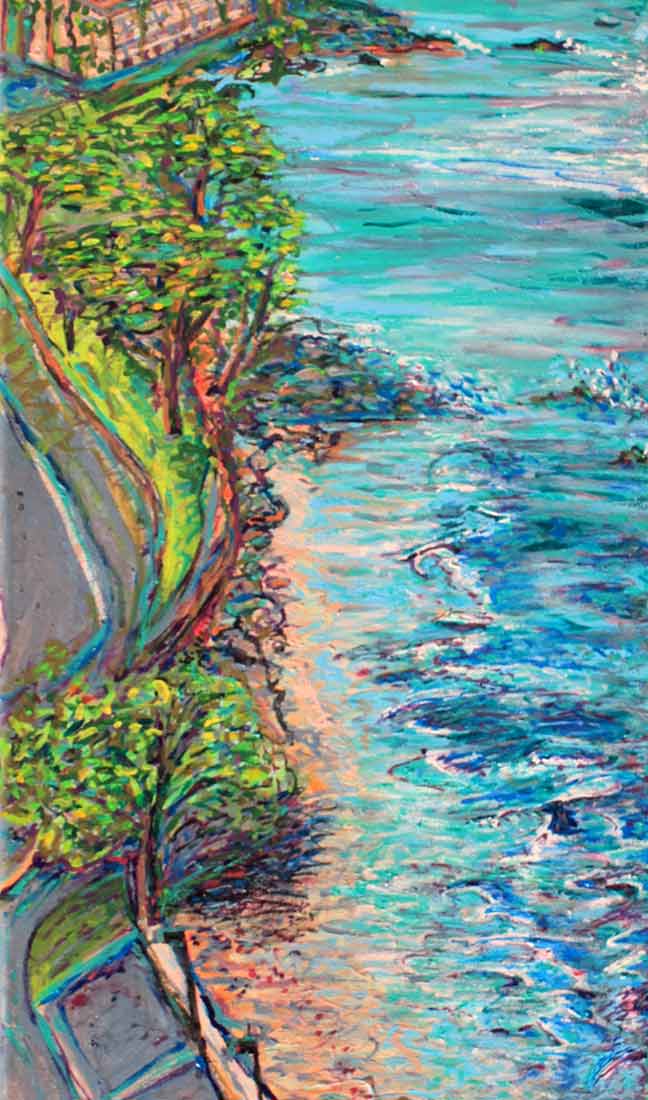 Maui - Original Acrylic Painting by Peter Daniels