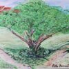 Tree - Original Acrylic Painting by Peter Daniels