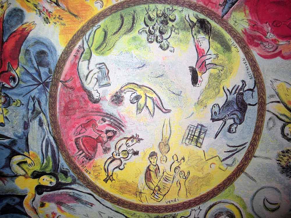 Marc Chagall | Paris Opera Ceiling - lithographic print