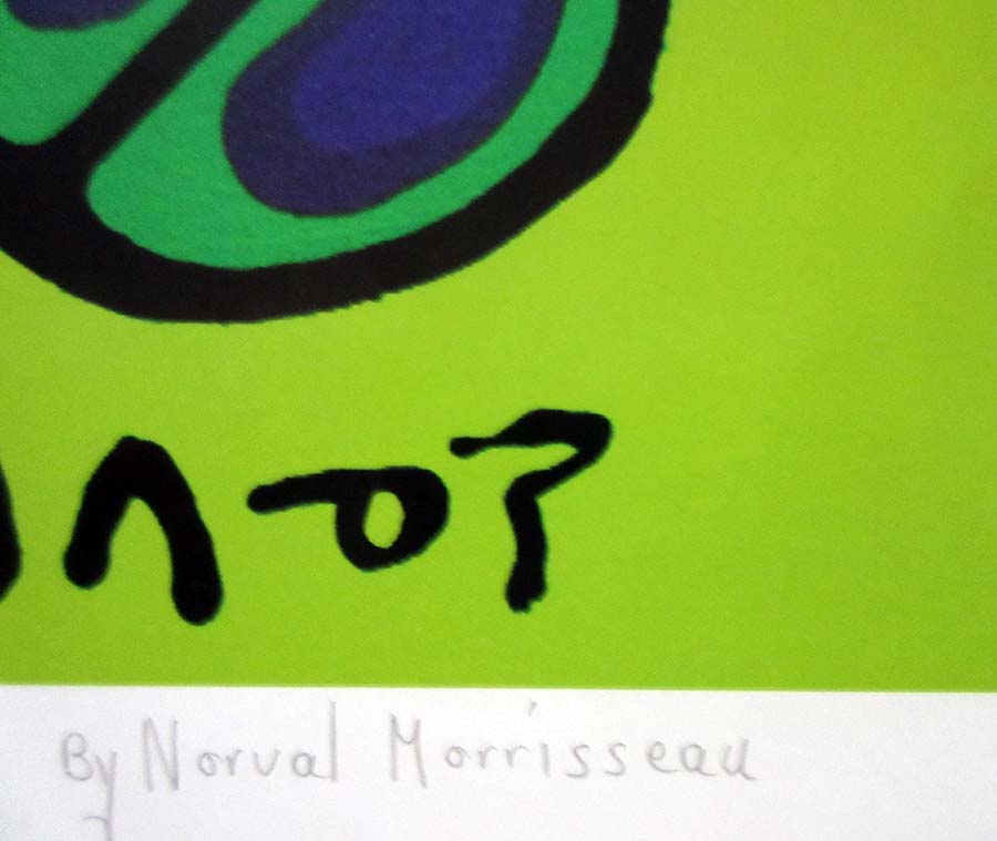Norval Morrisseau - Thunderbird Protects Young