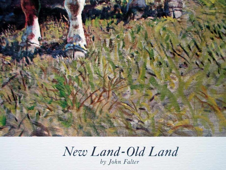 New Land - Old Land by artist John Falter