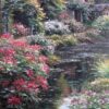 Litchfield Arbor a giclee on canvas by Chinese artist Henry Peeters