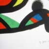 Colpir Sense a Lithographic Print by Joan Miro