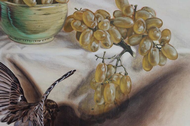 The Grapes Of Zeuxis David Vincent Wheeler Oil/canvas