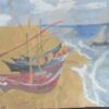 Sailing - a Gouache on Wove Paper by Paul Kleinschmidt