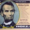 Abraham Lincoln: Portrait of an Achiever a silkscreen by Steve Kaufman