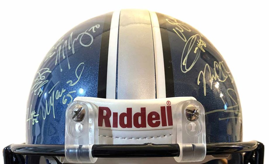 Super Bowl XLV Pro Authentic Helmet Signed by 2010 Green Bay Packers Team by The Highland Mint