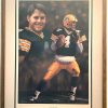 Heart of Gold by Andrew Goralski a limited edition, sold out print is a tribute to #4, Brett Favre. Signed by Favre and the artist, Andrew Goralski. Complete with Certificate of Authenticity