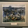 The Ice Bowl by noted Wisconsin artist Tim Spransy.  Autographed by Bart Starr, this impressive print depicts the December 31, 1967 NFL Championship game between the Green Bay Packers and the Dallas Cowboys.