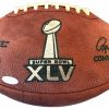 Aaron Rodgers Autographed Super Bowl XLV full size football