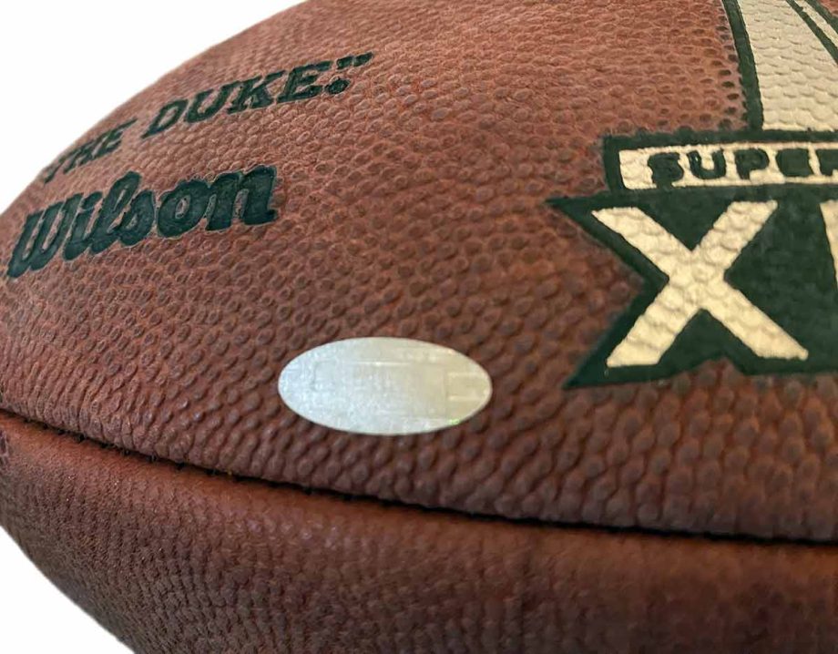 Aaron Rodgers Autographed Super Bowl XLV full size football