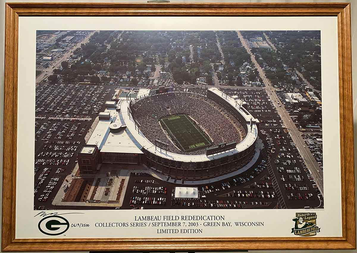 Lambeau Field Stadium Fence Collectible