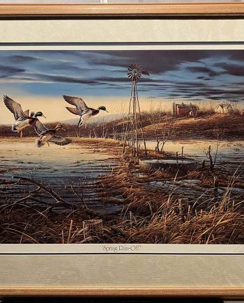 Terry Redlin painted wildlife depicting his many hours spent observing life in South Dakota, his home state. "Spring Run-Off" is another example of the beauty of life in the midwest. Signed by the artist and includes a Certificate of Authenticity. Available now from Art Agents International where creative collectibles are bought, sold, resold, brokered, and listed in a secure and private manner globally