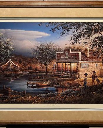 Summertime a Limited edition lithographic print, signed by the Artist Terry Redlin. Includes Certificate of Authenticity. Available now from Art Agents International where creative collectibles are bought, sold, resold, brokered, and listed in a secure and private manner globally