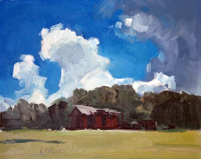 Hugh Cabot III Oil Painting High Mountain Soddy - available now from ArtAgentsInternational.com where unique art is bought and sold in a secure and personal manor Hugh Cabot III Oil Painting High Mountain Soddy