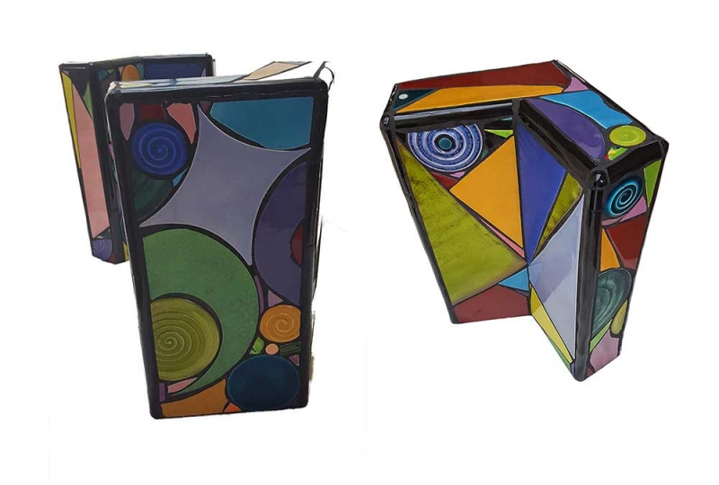 Marlo Bartels Designer Table Pedestals - available on ARTAgentsInternational.com private and secure services Marlo Bartels Designer Table Pedestals